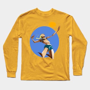 Volleyball Player Long Sleeve T-Shirt